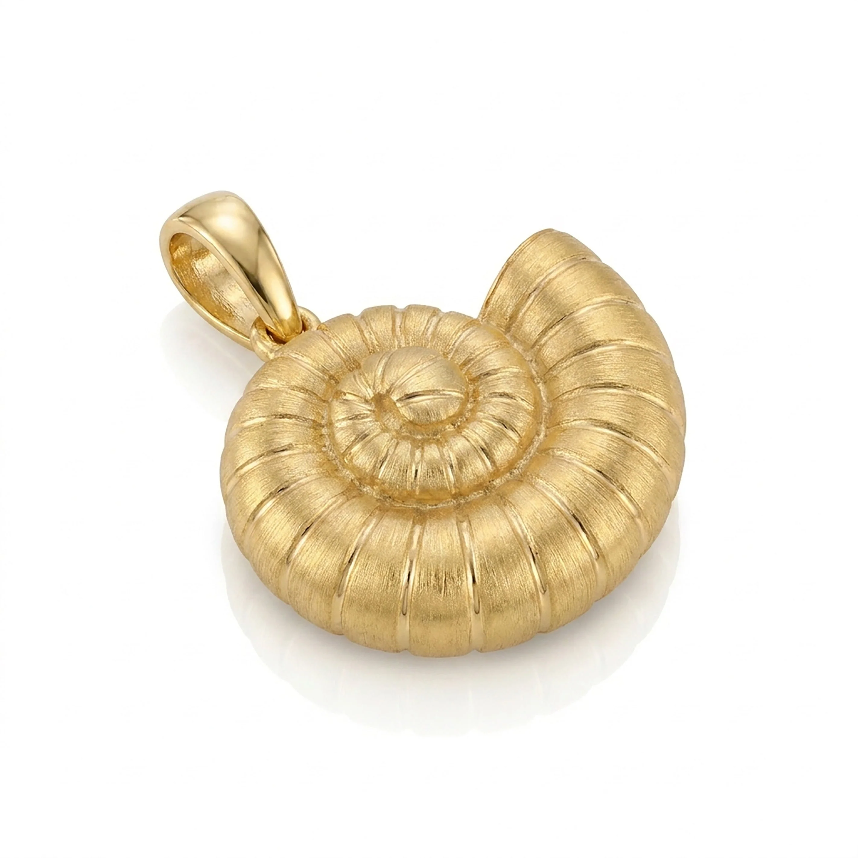 Spiral Seashell Ocean Collection Charm Pendant - Image 3