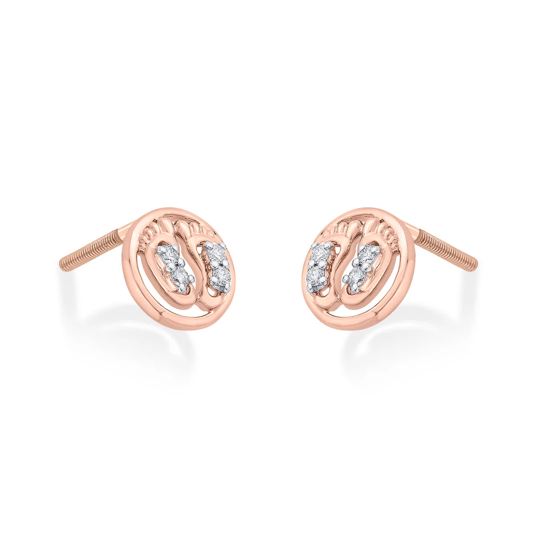 Stellaris Plus Diamond Stud Earrings - Image 4