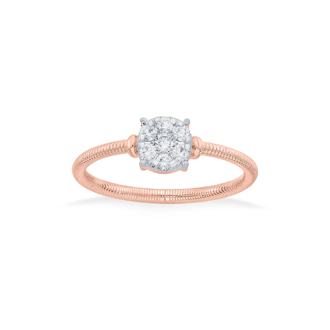 Stone Stud Casual Diamond Ring - Image 3