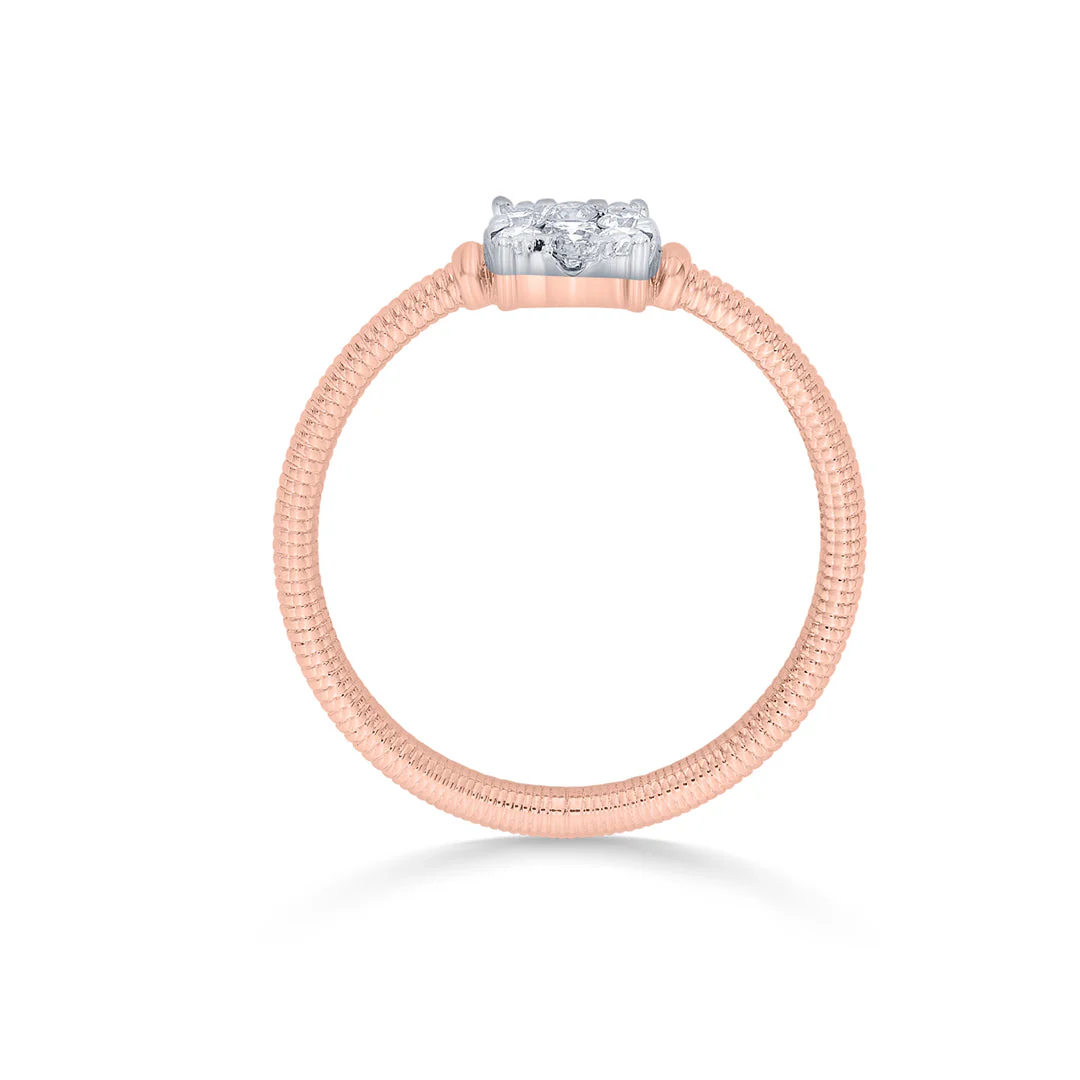 Stone Stud Casual Diamond Ring - Image 5