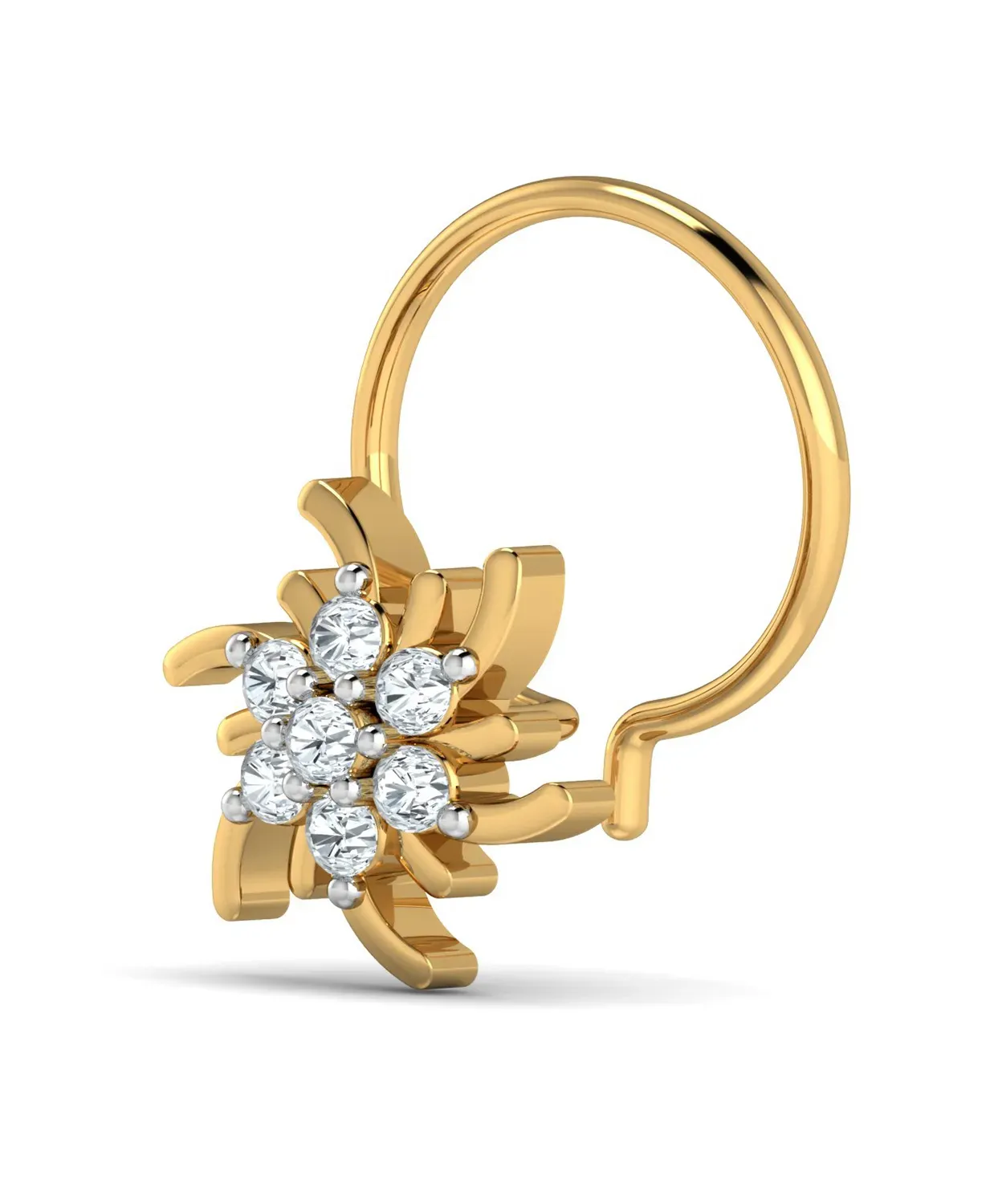 Swirling Diamond Nosepin - Image 5
