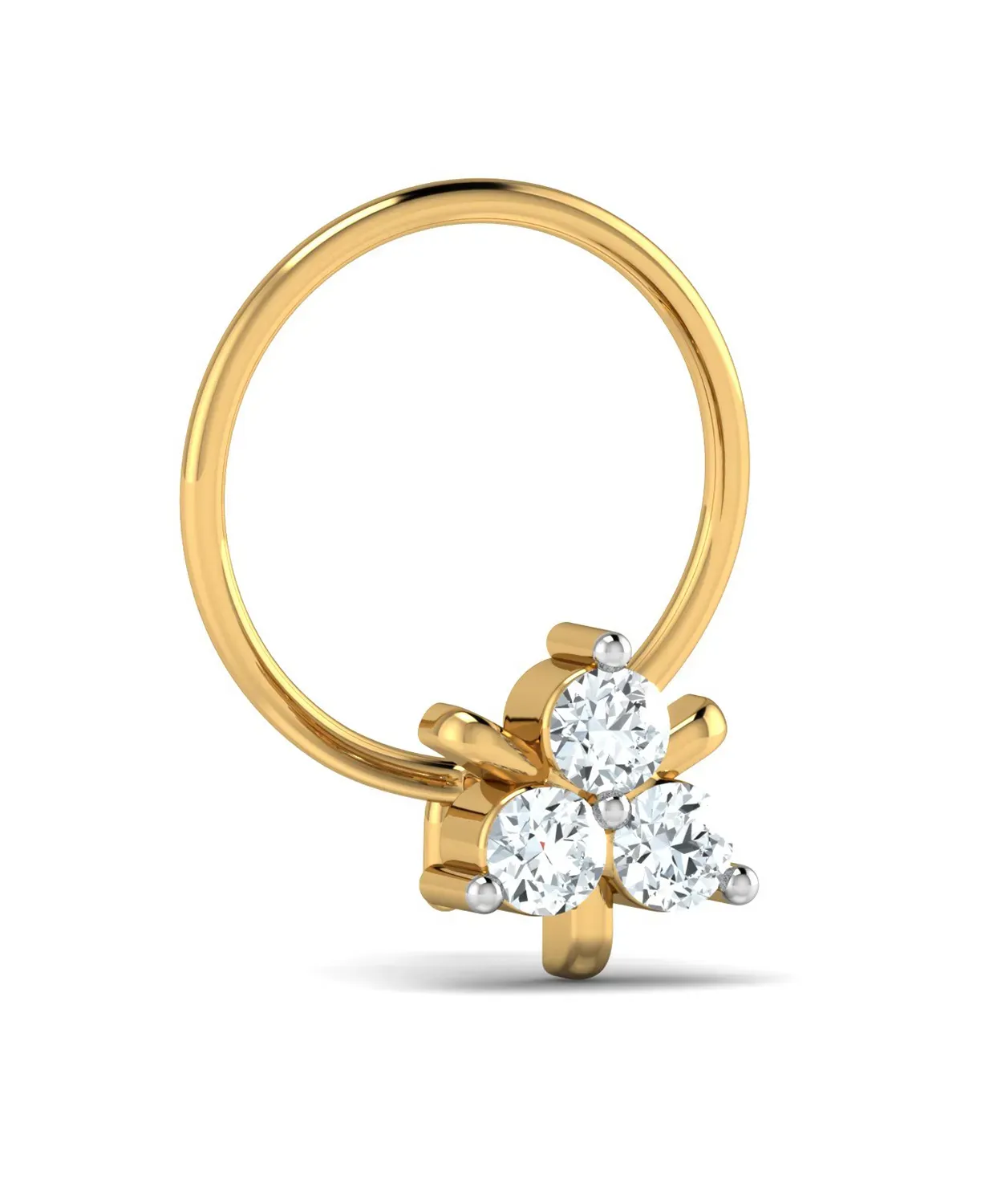 Trio Diamond Nosepin - Image 4