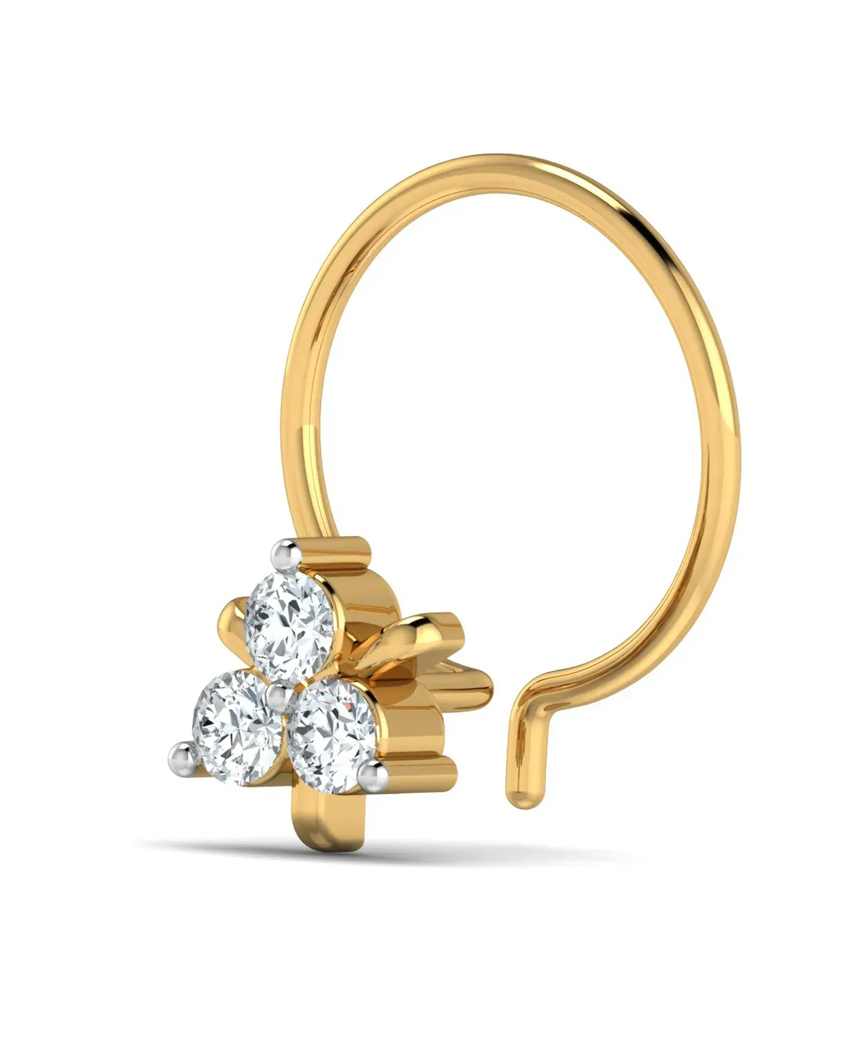 Trio Diamond Nosepin - Image 5