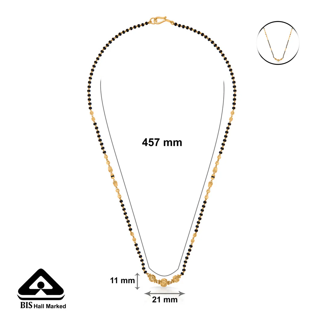 Trirhythm Charm Fancy Mangalsutra - Image 6