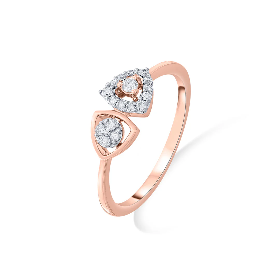 Twin Bound Cocktail Diamond Ring - Image 4