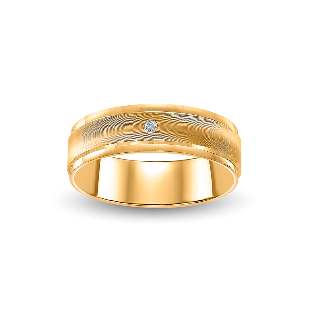 Velvet Glow Men's Gold Ring - Image 2