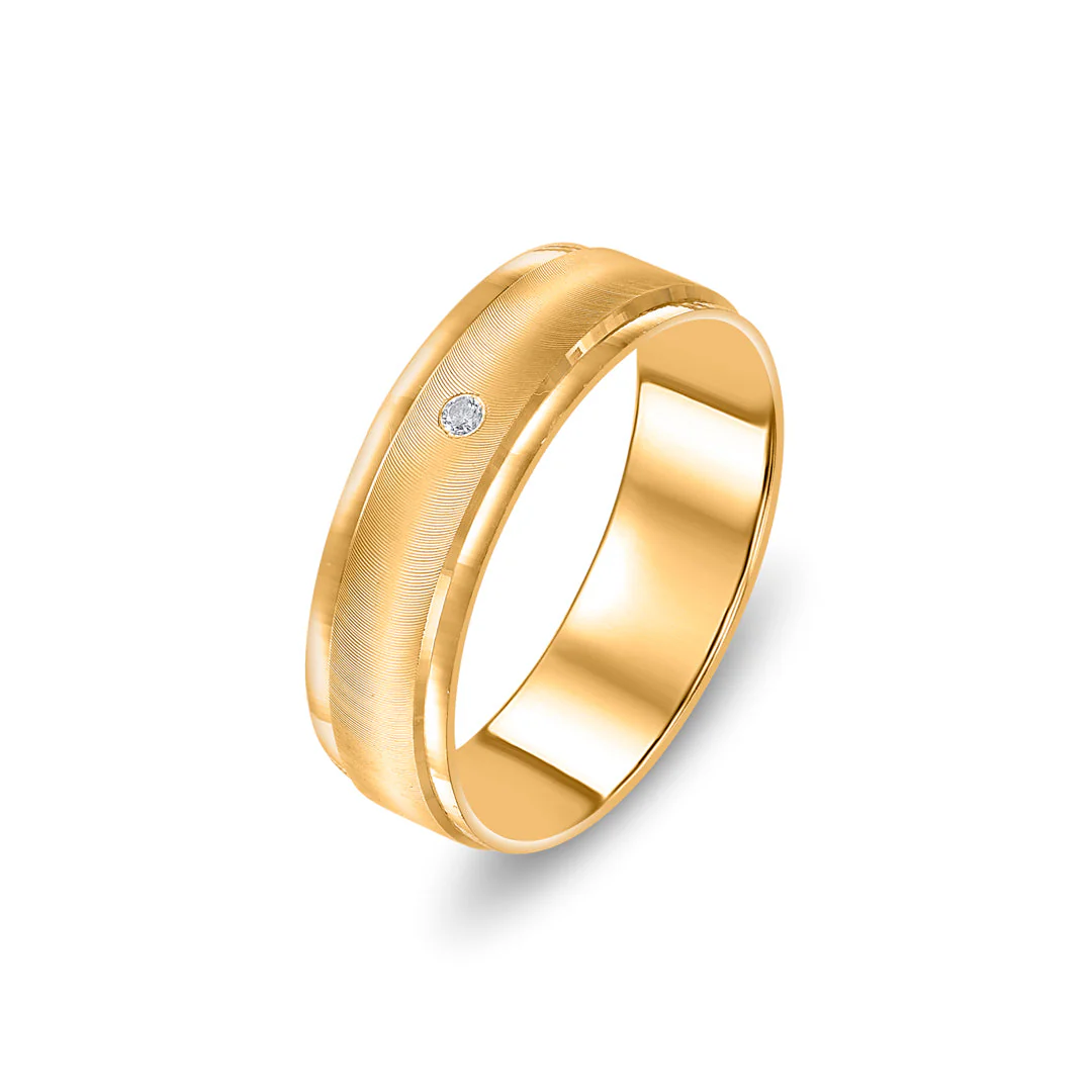 Velvet Glow Men's Gold Ring - Image 3