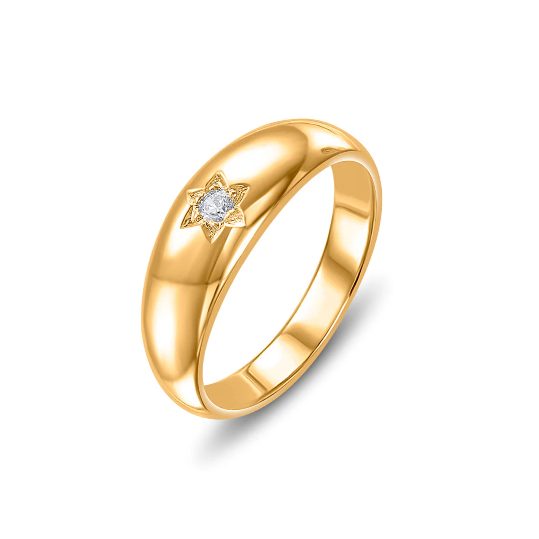 Velvet & Star Women's Gold Ring - Image 4