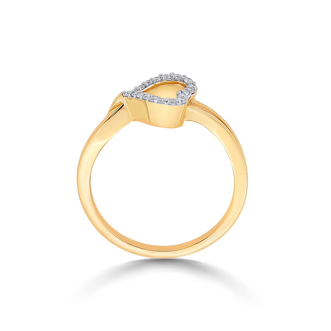 Viva Love Gold & Diamond Ring - Image 4