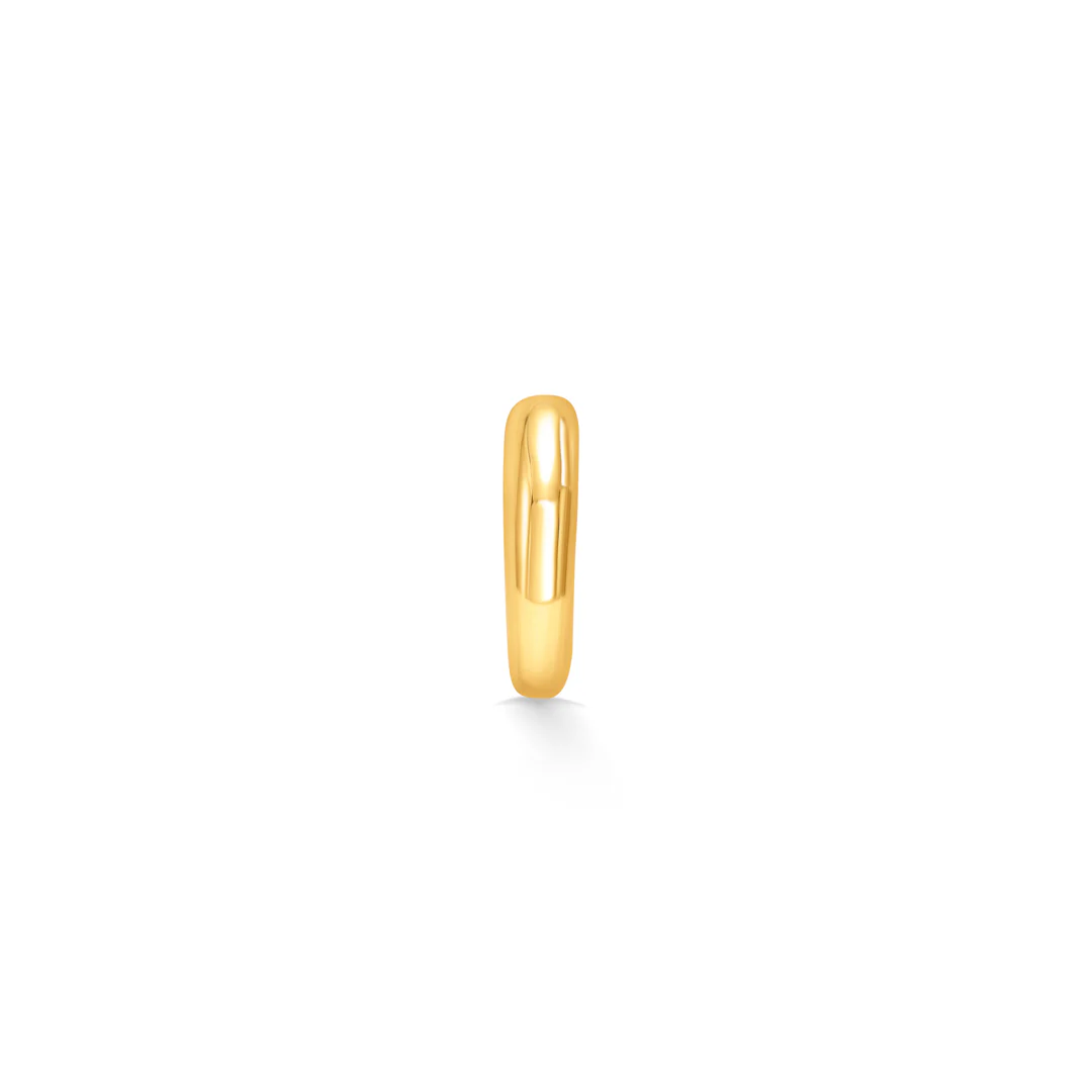 Zylo Swirl Bali Gold Men's Earring - Image 2